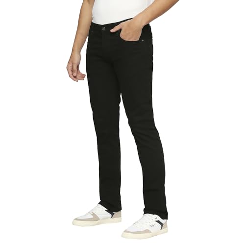 Pepe Jeans Men's Mid Rise Slim Fit Jeans