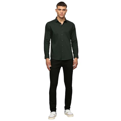 Green Full Sleeved Shirt