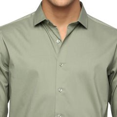 Olive Full Sleeved Shirt