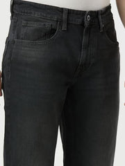 Pepe Jeans Men Black Straight Fit Solid Jeans