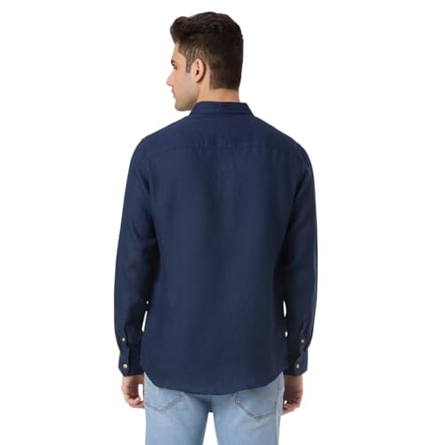 Pepe Jeans Men's Regular Shirt (PM308998_Blue