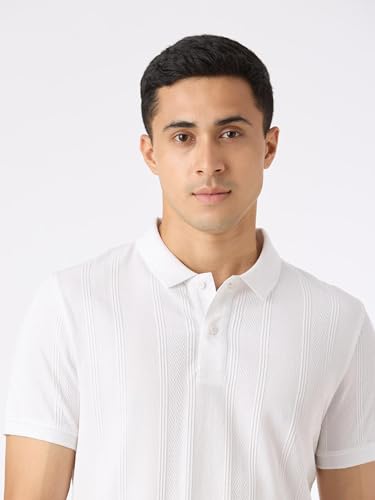 Pepe Jeans Men White Solid Short Sleeves Tshirt