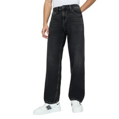 Pepe Jeans Black Relaxed Fit Men Jeans