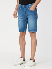 Pepe Jeans Men Blue Regular Fit Shorts