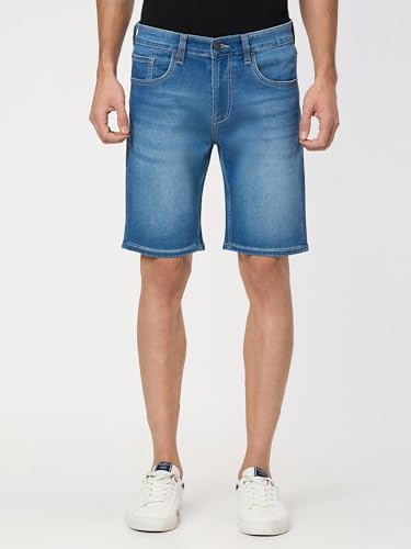 Pepe Jeans Men Blue Regular Fit Shorts