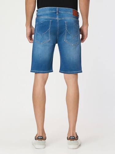 Pepe Jeans Men Blue Regular Fit Shorts