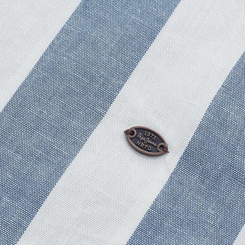 Pepe Jeans Men Blue Long Sleeves Striped Regular Fit Shirt