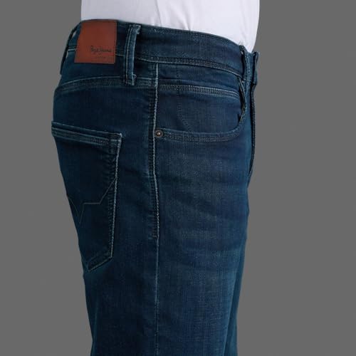 Pepe Jeans Men Tinted Dark Wash Stretchable Jeans