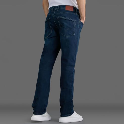 Pepe Jeans Men Tinted Dark Wash Stretchable Jeans