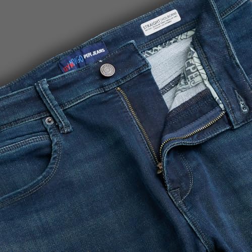 Pepe Jeans Men Tinted Dark Wash Stretchable Jeans