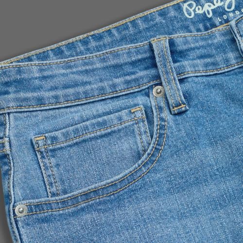 Pepe Jeans Men Medium Wash Stretchable Jeans