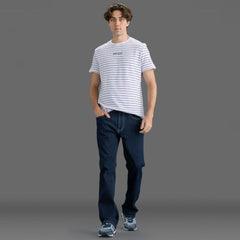 Pepe Jeans Men Medium Wash Stretchable Bootcut Jeans