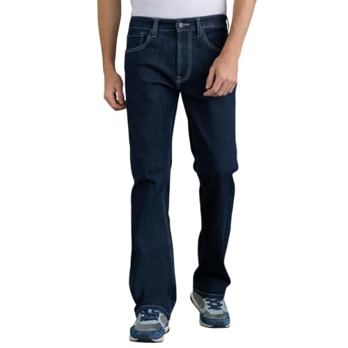 Pepe Jeans Men Medium Wash Stretchable Bootcut Jeans