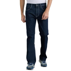 Pepe Jeans Men Medium Wash Stretchable Bootcut Jeans