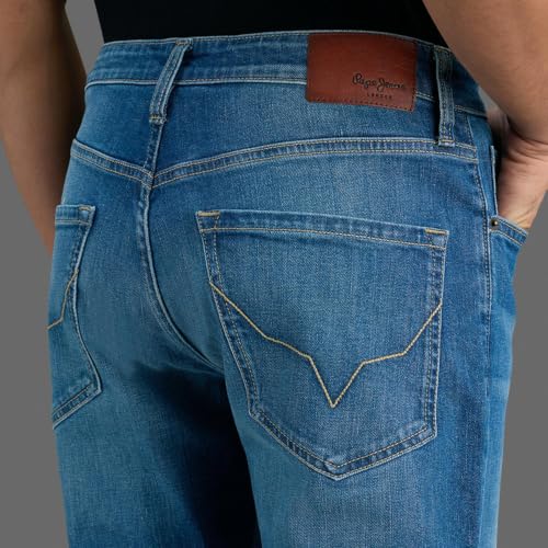 Pepe Jeans Men Medium Wash Stretchable Jeans