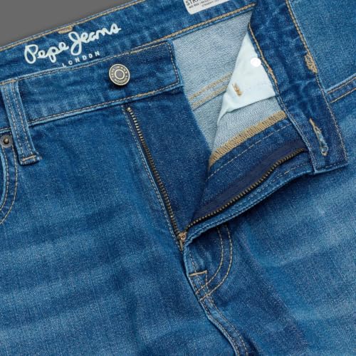 Pepe Jeans Men Medium Wash Stretchable Jeans