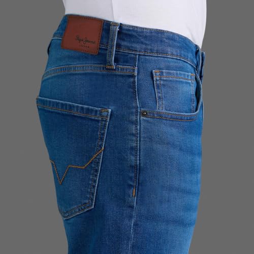Pepe Jeans Men Medium Wash Stretchable Jeans