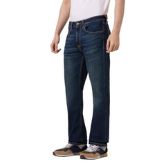 Pepe Jeans Men Tinted Worn Blue Bootcut Fit Stretchable Jeans