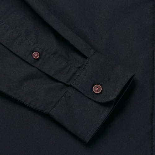 Pepe Jeans Men Black Solid Long Sleeves Shirt