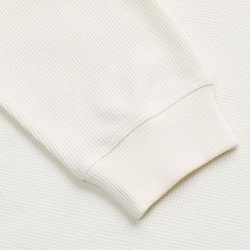 Men Ecru Slim Fit Henley T-Shirt