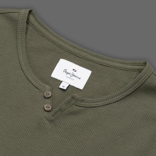Pepe Jeans Men Green Slim Fit T-Shirt