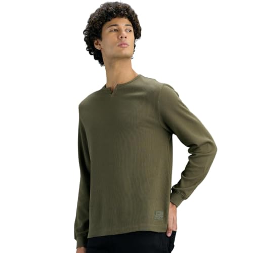 Pepe Jeans Men Green Slim Fit T-Shirt