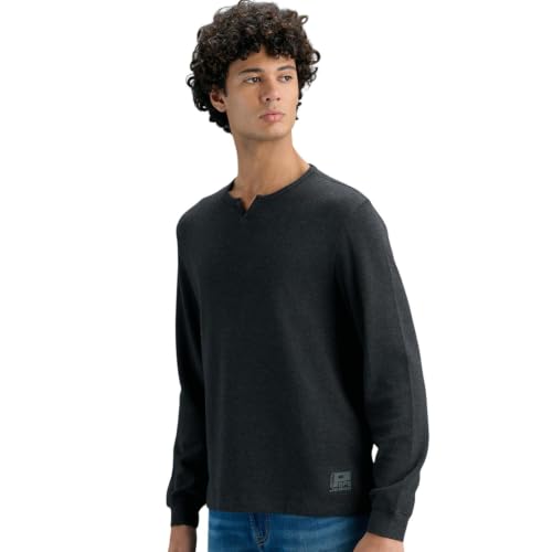 Pepe Jeans Men Grey Slim Fit T-Shirt
