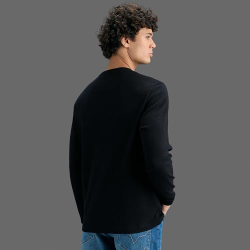 Pepe Jeans Men Black Printed Slim Fit T-Shirt