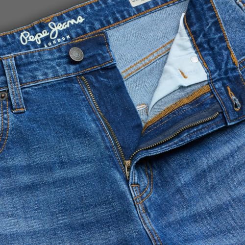 Pepe Jeans Men Medium Wash Stretchable Jeans