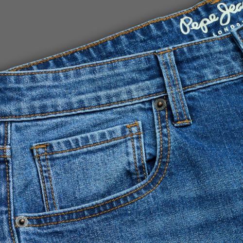 Pepe Jeans Men Medium Wash Stretchable Jeans
