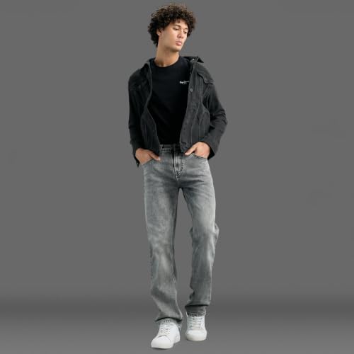 Pepe Jeans Men Grey Stretchable Jeans