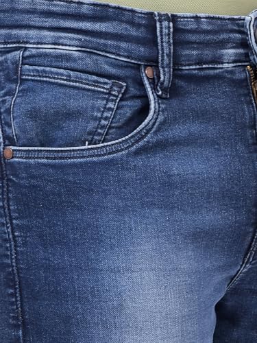 Numero Uno Men's Slim Jeans (NMJNRA4083_Dark Blue