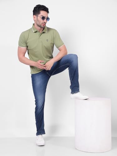 Numero Uno Men's Slim Jeans (NMJNRA4083_Dark Blue