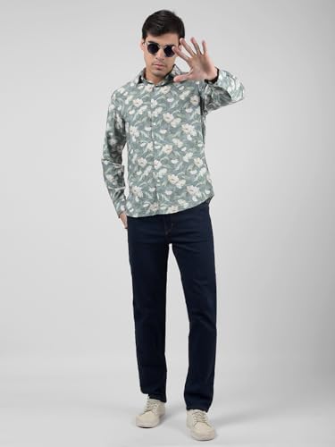 Numero Uno Mens Dark Blue Slim Fit Mid Rise Sustainable Jeans