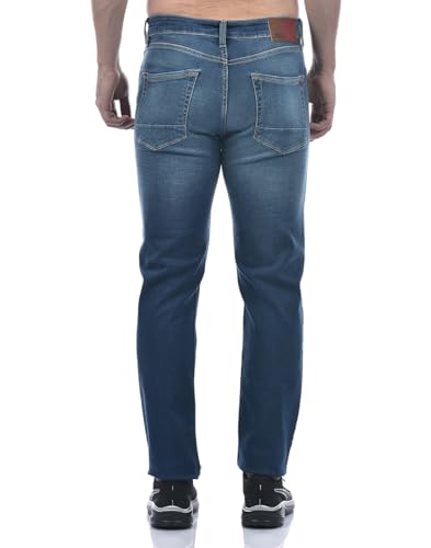 Numero Uno Men's Slim Jeans (NMJNEA909 Mid Blue