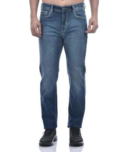 Numero Uno Men's Slim Jeans (NMJNEA909 Mid Blue