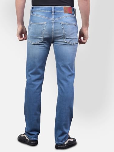 Numero Uno Men's Slim Jeans (NMJNEA911 Mid Blue