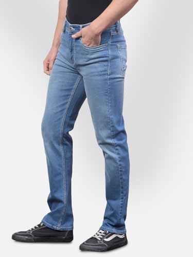 Numero Uno Men's Slim Jeans (NMJNEA911 Mid Blue
