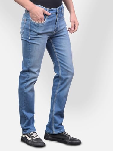 Numero Uno Men's Slim Jeans (NMJNEA911 Mid Blue