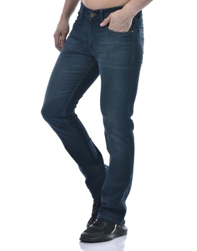 Numero Uno Relaxed Men Solid Sustainable Jeans_Dark Blue
