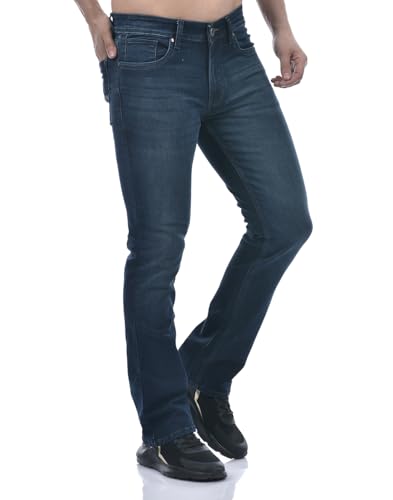 Numero Uno Relaxed Men Solid Sustainable Jeans_Dark Blue