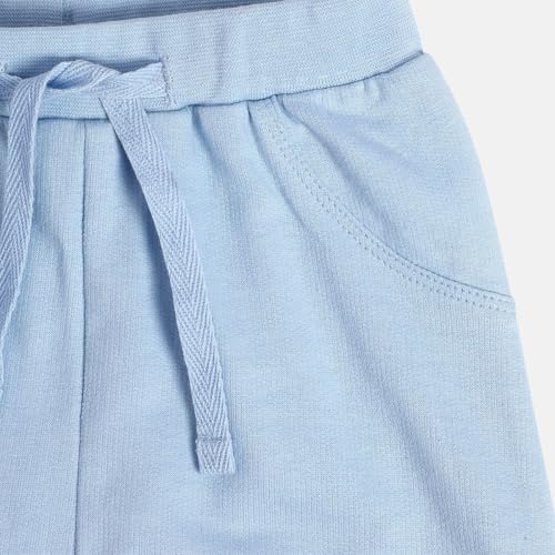 Baby Knitted Cotton Jogger, Pack of 1, Blue (3-4Y)