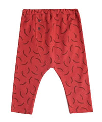 Baby Knitted Cotton Knit Bottom, Pack of 1, Orange (2-3Y)