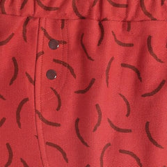 Baby Knitted Cotton Knit Bottom, Pack of 1, Orange (2-3Y)