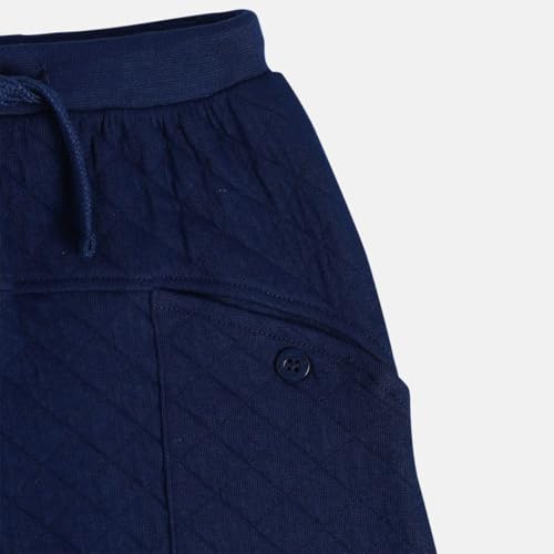 Baby Knitted Cotton Knit Bottom, Pack of 1, Blue (2-3Y)