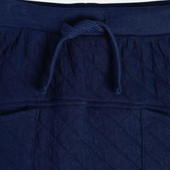 Baby Knitted Cotton Knit Bottom, Pack of 1, Blue (2-3Y)