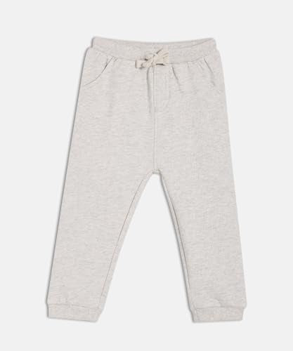 Baby Boys Elasticated Full Length Knitted Cotton Jogger, Pack of 1, Grey (2-3Y)