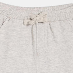 Baby Boys Elasticated Full Length Knitted Cotton Jogger, Pack of 1, Grey (2-3Y)