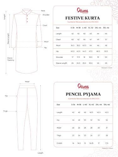 Manyavar Men's Blended Viscose Printed Knee-Length Kurta Pyjama Set