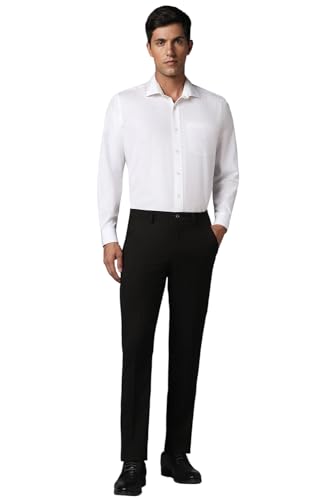 Louis Philippe Men Mid Rise Slim Pants (LPTFMSLFT20028_Brown )